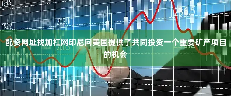 配资网址找加杠网印尼向美国提供了共同投资一个重要矿产项目的机会